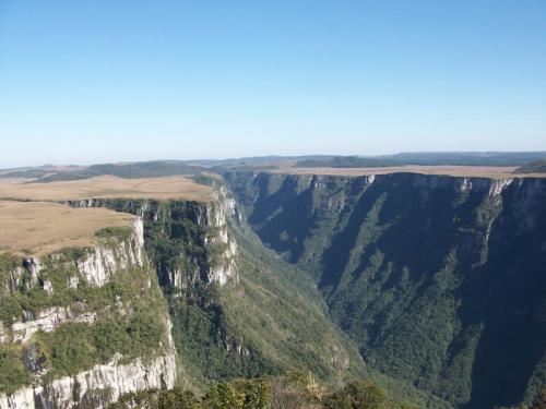 Canyon Fortaleza - Cambar do Sul - RS. Foto: Juliana Ferreira