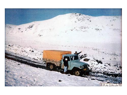 Neve nos Aparados / Campos - Foto: Anapio Pereira 